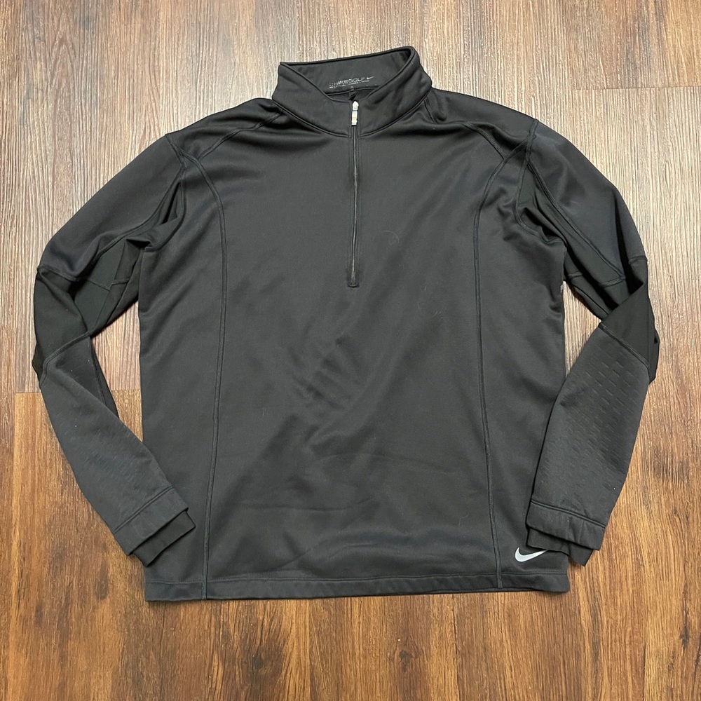 Nike Golf Men's Black Therma Fit 1/4-Zip Pullover